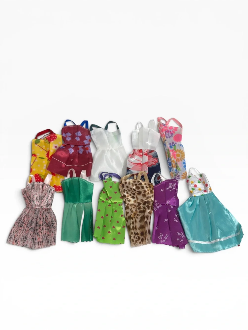 Barbie Clothes Lot 16 Dresses Gowns Fashion Outfit Bundle Doll Dresses